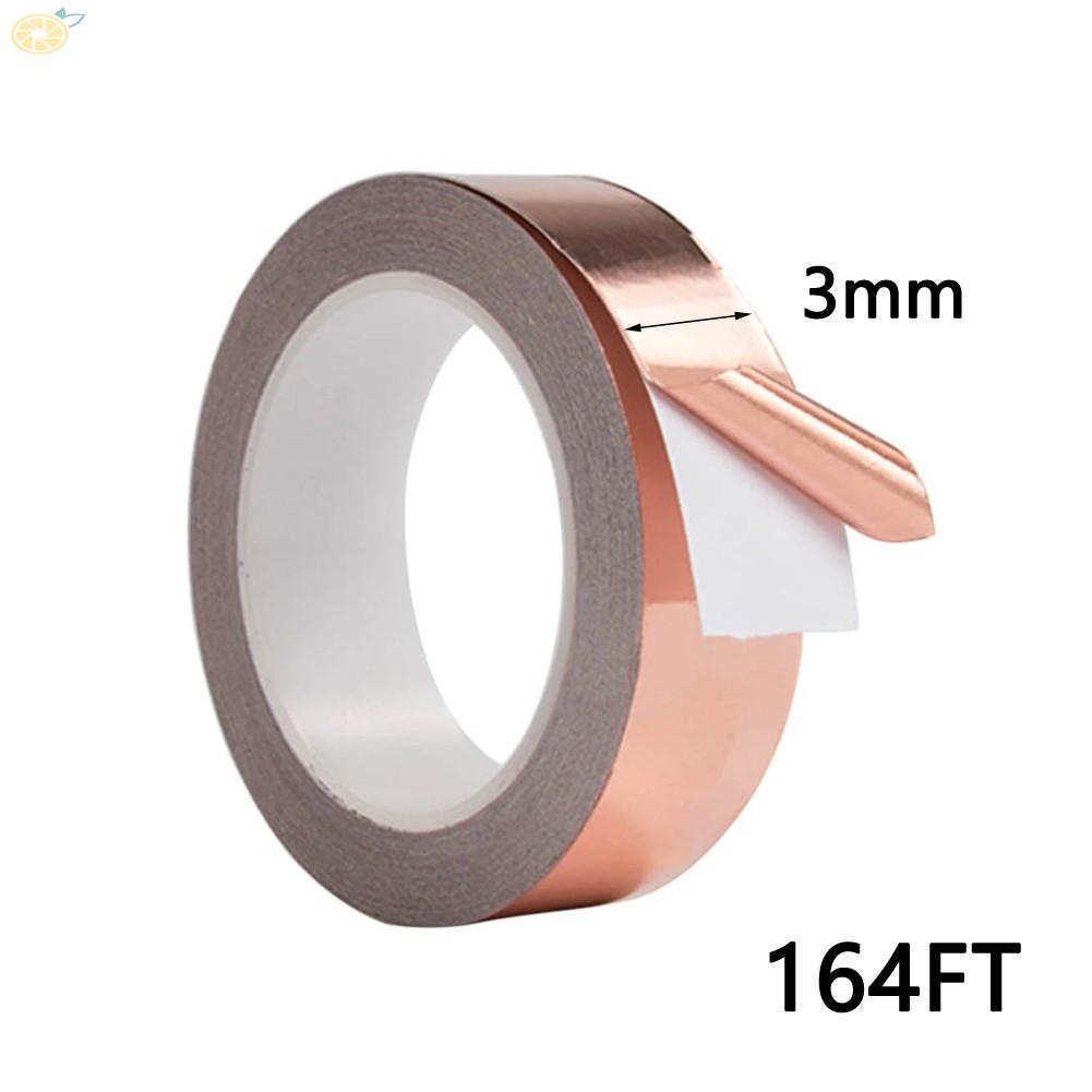 【VARSTR】Copper Foil Tape Multipurpose Strong Viscosity Double Conductive High Quality