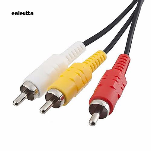 Dây cáp âm thanh 6FT AV RCA TV dành cho máy chơi game Sony Playstation PS 1 2 3