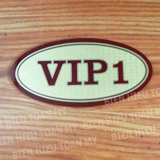 Biển số phòng VIP