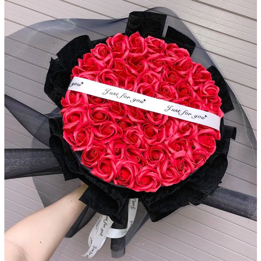 Bó hoa hồng sáp thơm dùng làm quà tặng valentine và 8/3 cho người yêu - Hàng cao cấp lưu hương lâu (Có xuất hóa đơn đỏ)