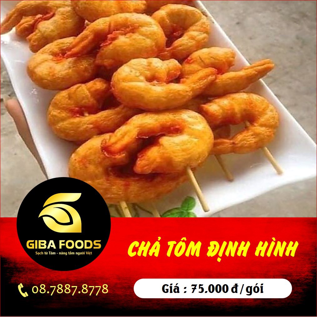 GIBAFOODS - SỈ/LẺ - CHẢ TÔM ĐỊNH HÌNH/ Gói 500gr | BigBuy360 - bigbuy360.vn