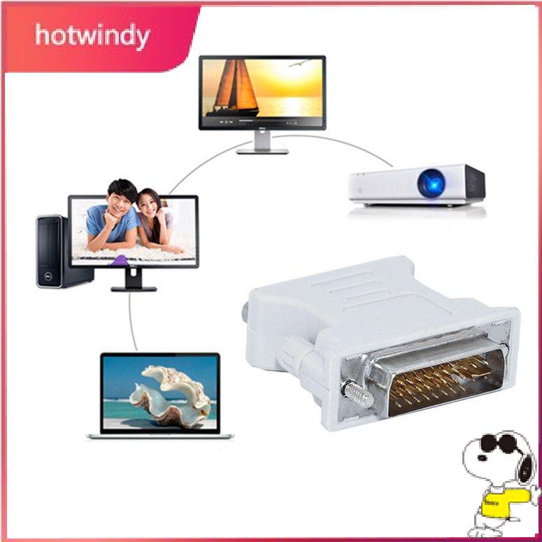 Đầu Chuyển Đổi Vga Sang Dvi / 24 + 5 Pin (0104)