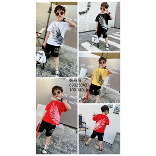 Đồ bộ cho bé trai, quần áo trẻ em bé trai cotton co dãn 2 chiều'