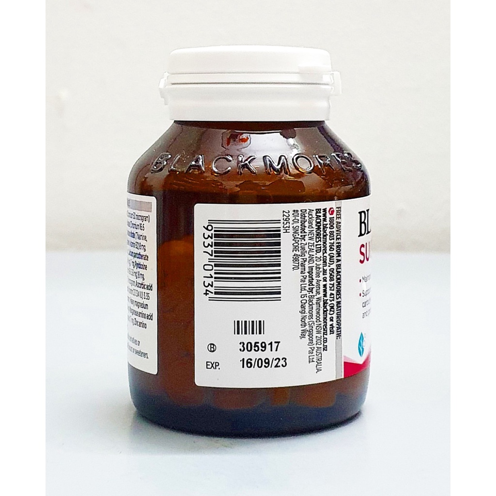 date 8/26 - Viên uống cân bằng đường huyết Sugar Balance chai 90 Viên hãng Blackmores từ Úc