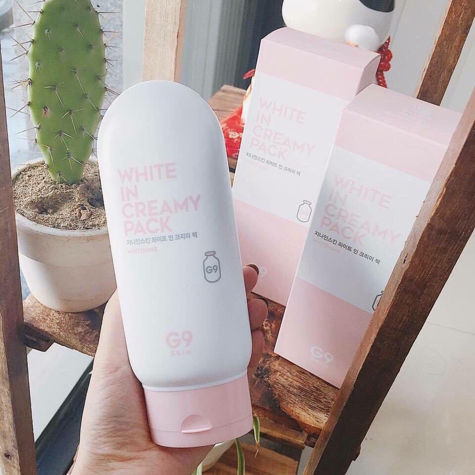 Kem Dưỡng Da Body G9. Dưỡng Ẩm, Dưỡng Thể, Trắng Da, Ủ Trắng Da Body Toàn Thân Skin White In Creamy Pack Whitening 200ml