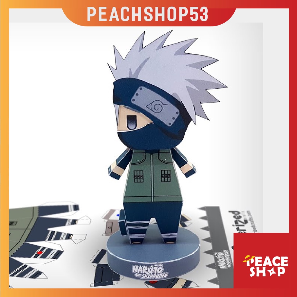 Mô hình giấy Anime Chibi Kakashi - Naruto Shippuden OS4