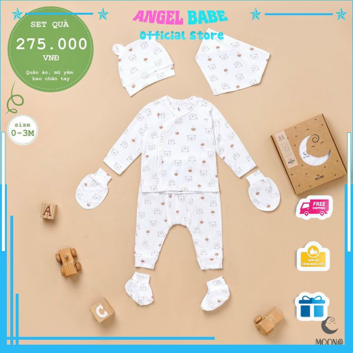 Combo sơ sinh 6 món Moon