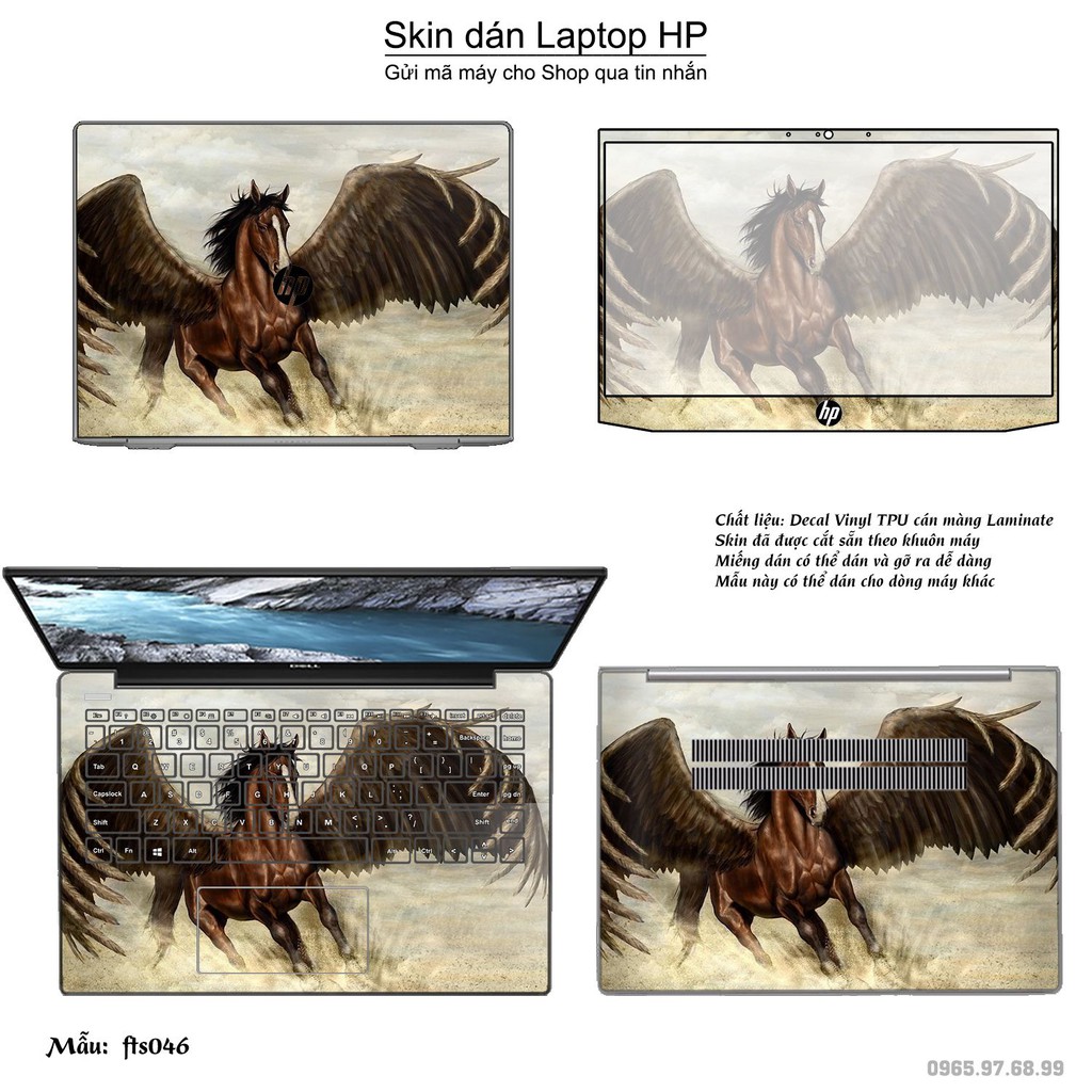 Skin dán Laptop HP in hình Fantasy _nhiều mẫu 5 (inbox mã máy cho Shop)
