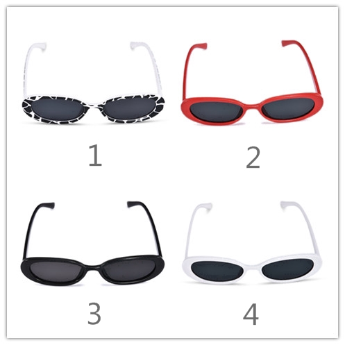 Kính mát thời trang chống nắng nhiều màu sắc mặt tròn phong cách retro cho nam và nữ