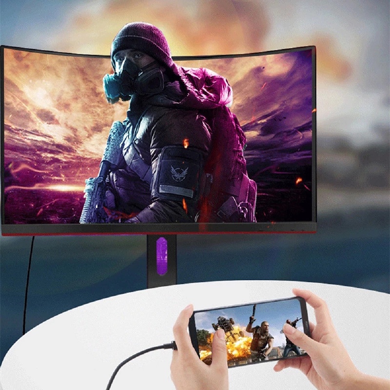 Đầu Chuyển Đổi USB 3.1 Type C Sang HDMI 4K Cho Máy Tính/Điện Thoại/TV