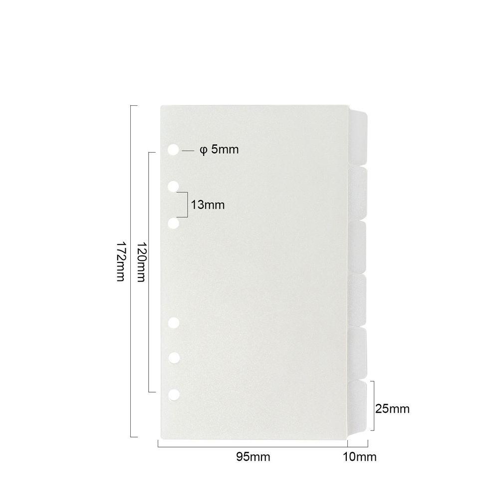 Dụng Cụ Phân Tách Chỉ Số Giấy Dán Sổ Tay A5 / A6
