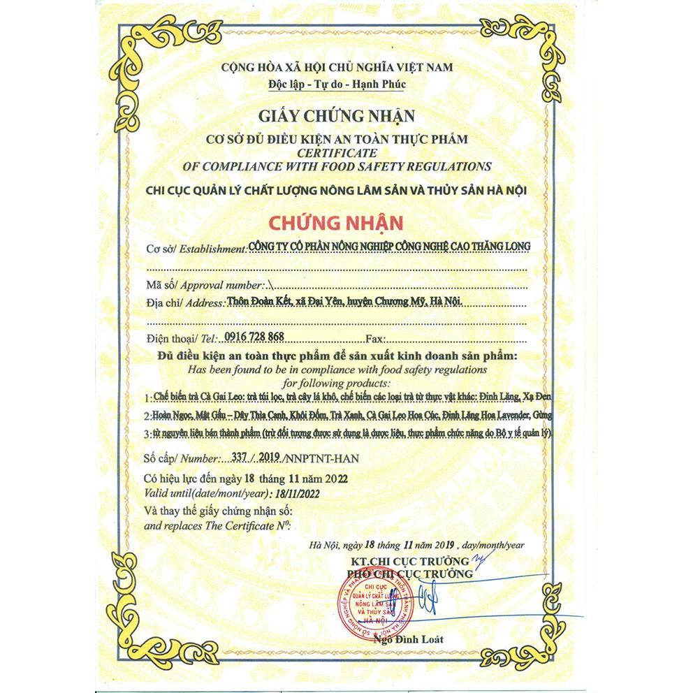 Trà Cà Gai Leo Hoà Tan Sadu - Giải Độc, Hạ Men Gan Hộp 150g