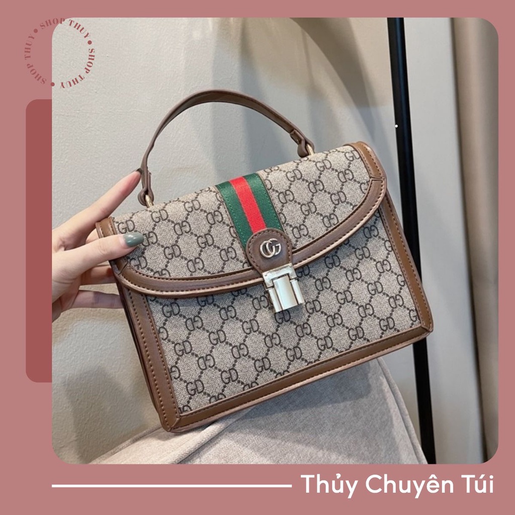 Túi Guci cầm tay kèm dây đeo chéo