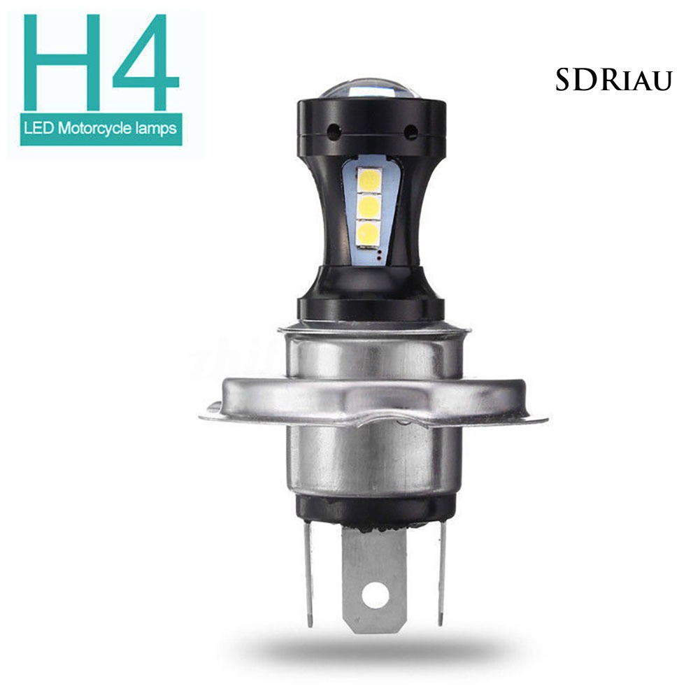 Đèn Pha Led 18 Bóng Cho Xe Mô Tô / Xe Hơi Mfd H4 Smd 3030