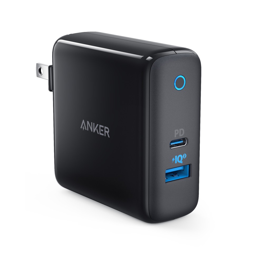 Sạc Anker PowerPort II with Power Delivery - IQ 2.0, 49.5W [CHÍNH HÃNG PHÂN PHỐI, BẢO HÀNH 18 THÁNG]