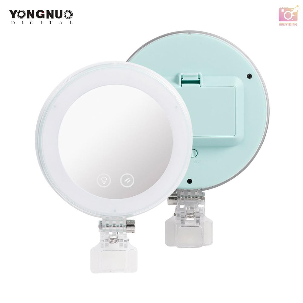 Đèn Led Tròn Yongnuo Yn-08 Hỗ Trợ Chụp Ảnh Selfie 3200k / 5500k Cho Điện Thoại Samsung Huawei Xiaomi