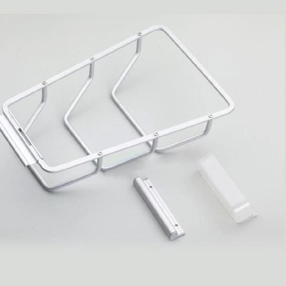Giá Đỡ Nắp Nồi Bằng Nhôm Kèm Hộp Đựng Nước M678 Tiện Dụng Cho Nhà Bếp