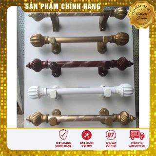 Bộ phụ kiện thanh treo rèm cửa, màn cửa có đầy đủ phụ kiện đi kèm