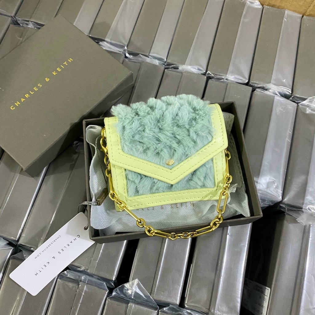 Ví cầm tay dự tiệc ck mini nhiều màu