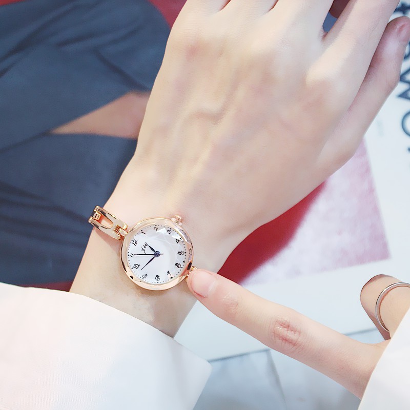 [ xả kho ] Đồng hồ nữ Jw001 dây thép cao cấp mặt tròn