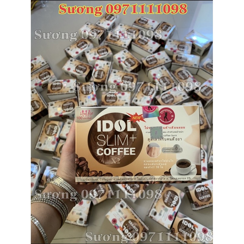 COMBO SỈ 3 HỘP CÀ PHÊ CAFE IDOL SLIM COFEE THÁI LAN GIÁ RẺ