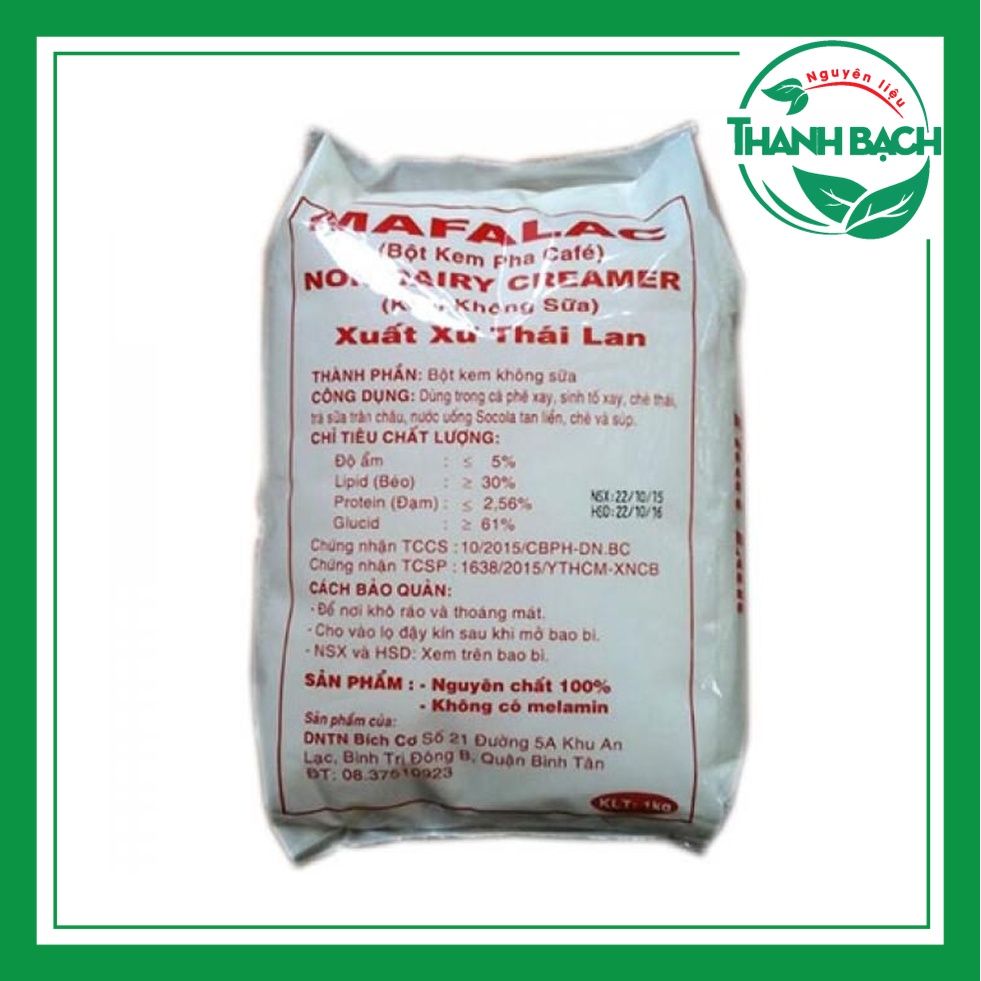 Bột Kem Béo Thái Lan Mafalac Gói 1kg