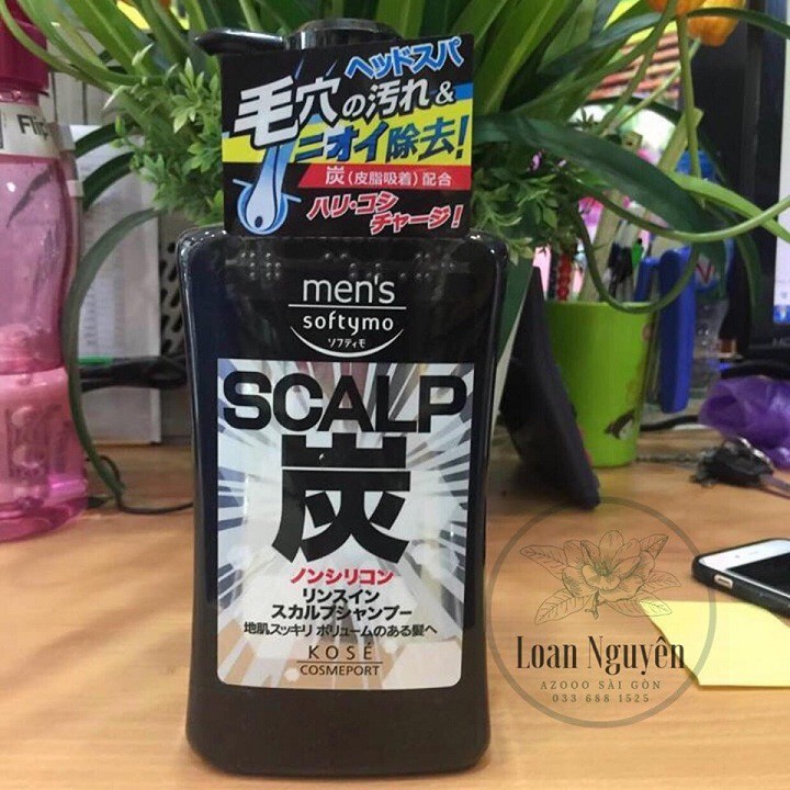 Dầu Gội Kose Nam- Dầu Gội Dành Cho Nam Nhật Bản 550ml [CÓ TEM CHỐNG HÀNG GIẢ]