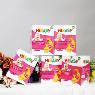SIRO HIBABY liệu pháp an toàn hiệu qủa giúp bé phát triển toàn diện bé ăn ngon, hết táo bón tăng hấp thụ (HỘP 30 GÓI)