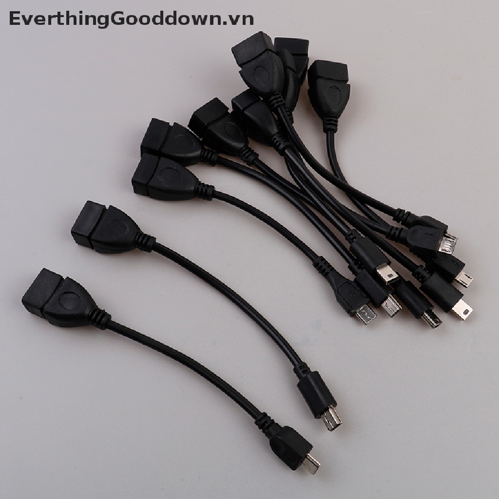 Everthinggooddown Dây Cáp V3 / V8 micro mini otg Sang usb female