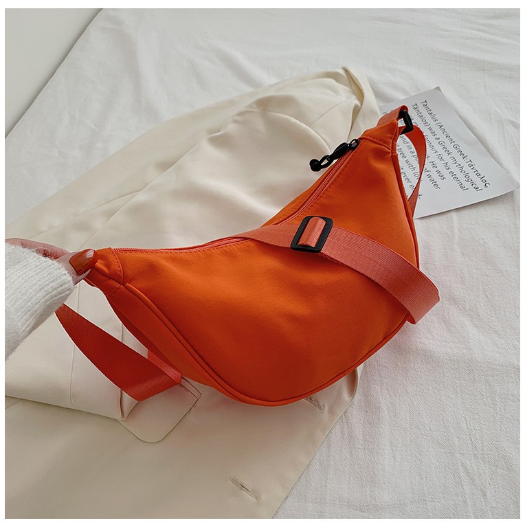 New Dumpling Bag Oxford Cloth College Student Underarm Bag Fresh Shoulder Messenger Bag | BigBuy360 - bigbuy360.vn