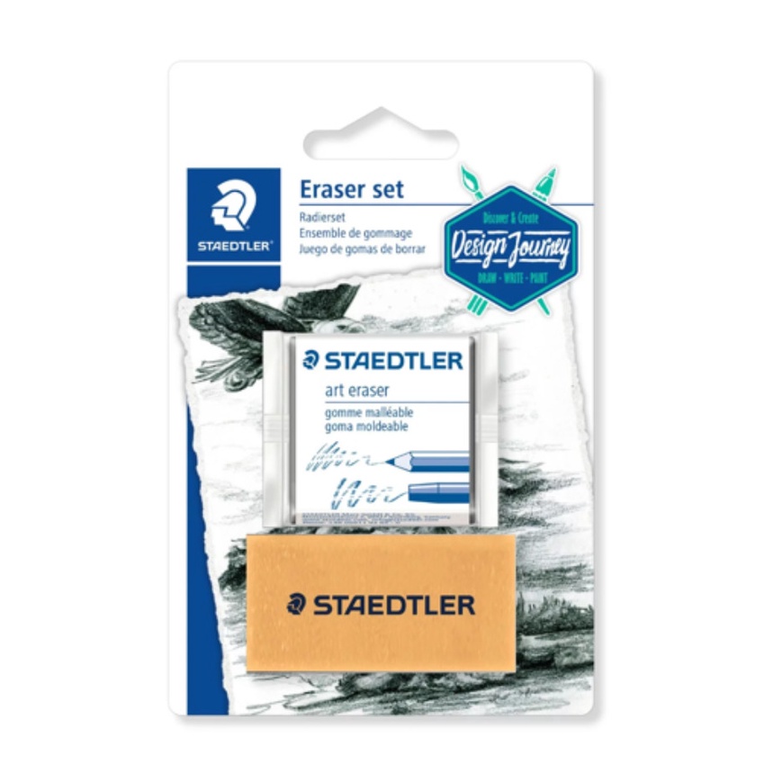[LỖ STORE]  Set 2 tẩy STAEDTLER