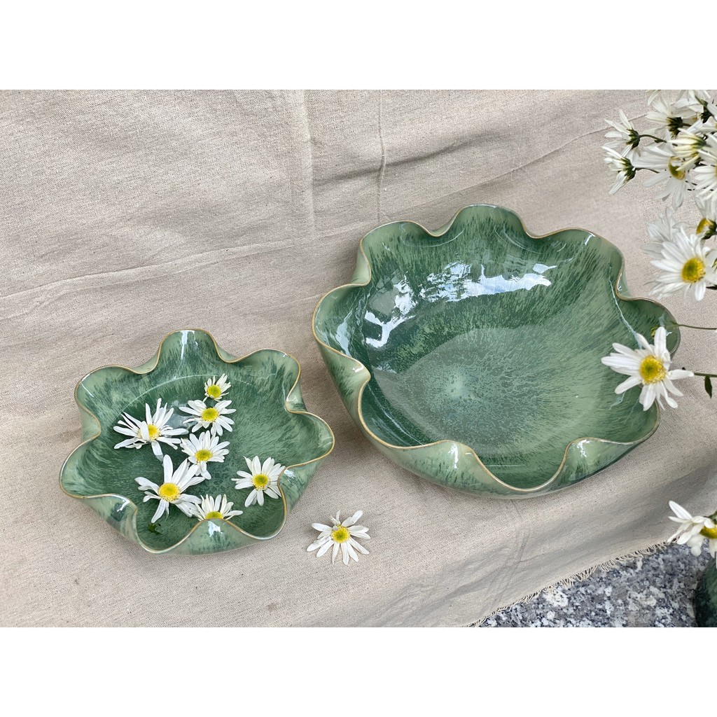 [𝘽𝙖́𝙩 𝙏𝙝𝙖̉ 𝙃𝙤𝙖] Minh Đường Tụ Thủy/ Bát Sen Thả Hoa | BigBuy360 - bigbuy360.vn