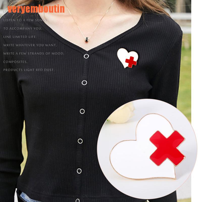 Ghim Cài Áo Hình Ống Nghe Nhịp Tim Thời Trang Cho Nam Nữ