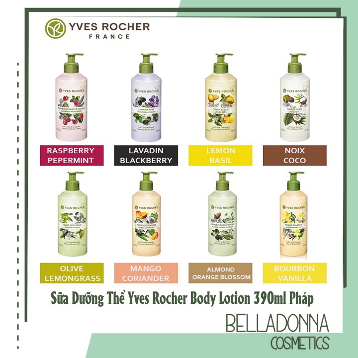 Sữa Dưỡng Thể Yves Rocher Body Lotion 390ml