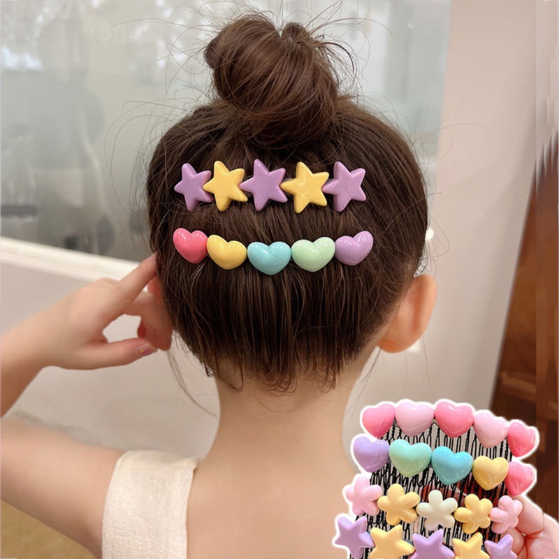Kẹp Tóc Hình Ngôi Sao Dễ Thương Cho Bé Gái