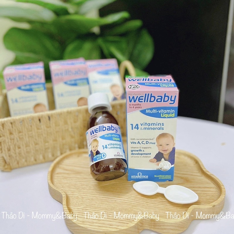 Vitamin Tổng Hợp Wellbaby - UK