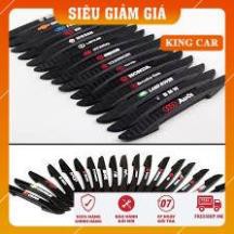 Nẹp cửa xe ô tô, bộ 4 nẹp chống va đập cửa ô tô có in logo theo hãng xe (có cả trơn) - Shop KingCar