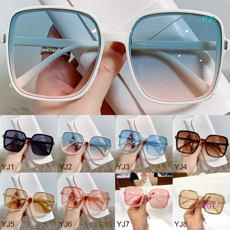 Kính Mát Gọng Vuông Chống Tia UV400 Thời Trang Dành Cho Nữ
