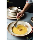 Bộ bát đĩa gốm sứ cao cấp Bát đĩa lẻ Mino phong cách Nhật Bản