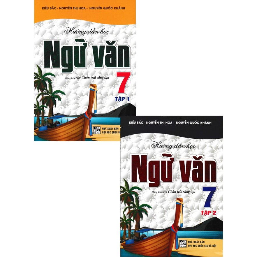 SÁCH - combo hướng dẫn học ngữ văn lớp 7 (dùng kèm sgk chân trời sáng tạo bộ 2 cuốn)