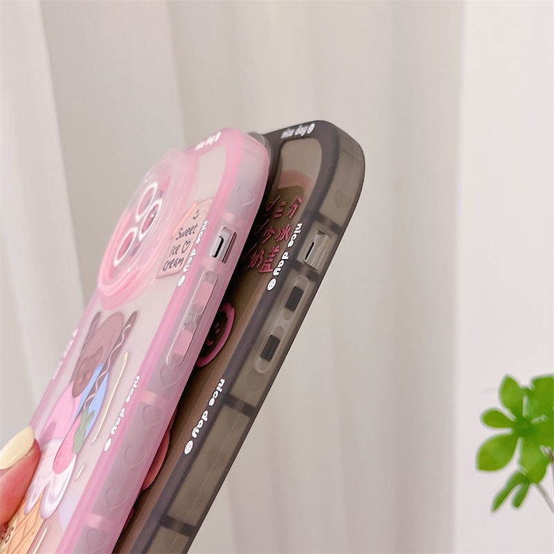 Ốp Điện Thoại Họa Tiết Món Tráng Miệng Dễ Thương Dành Cho IPhone 12 13 11 Pro Max X Xs Max Xr 6634