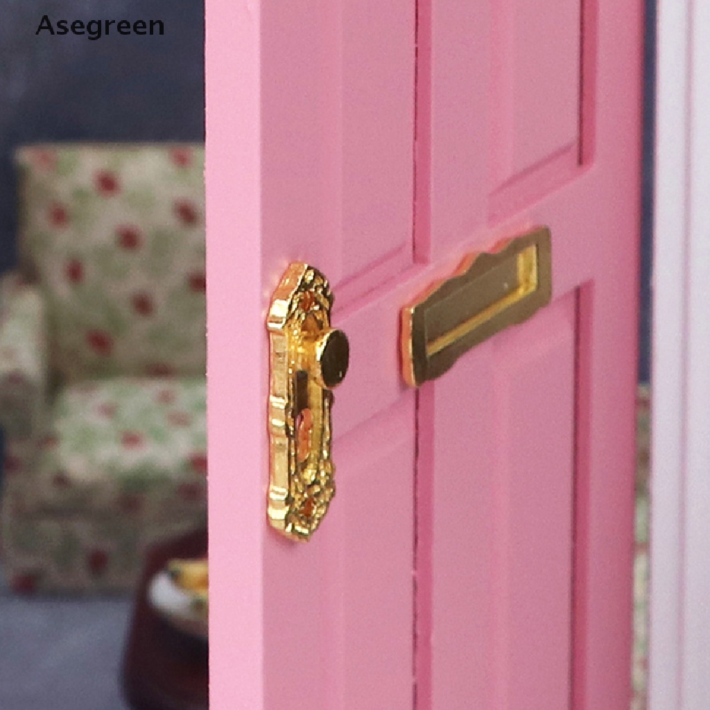 [Asegreen] Cửa Gỗ Mini 1: 12 Trang Trí Nhà Búp Bê