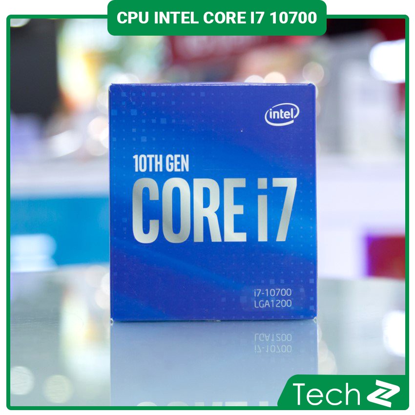 CPU Intel Core i7 10700 (2.9GHz turbo up to 4.8GHz, 8 nhân 16 luồng, 16MB Cache, 65W)