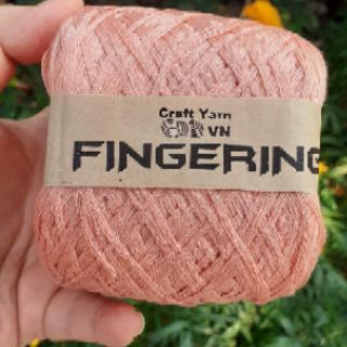 Sợi cotton bóng Fingering