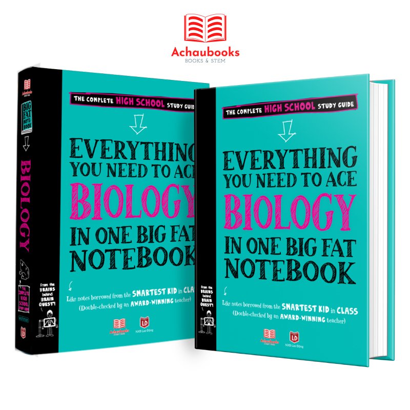 [Mã BMBAU50 giảm 7% đơn 99K] Sách Sổ tay sinh học - Everything You Need To Ace Biology ( Tiếng Anh )