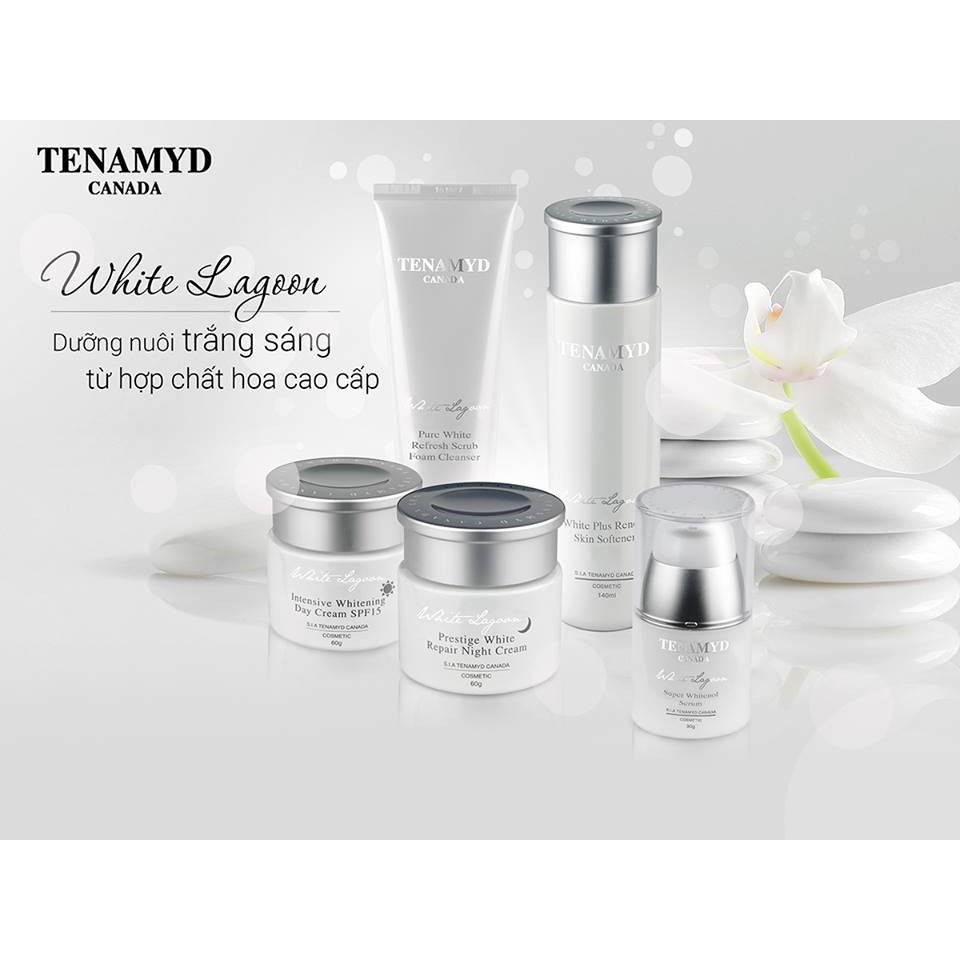 Kem dưỡng trắng da ban đêm White Lagoon TENAMYD CANADA -  Prestige White Repair Night Cream - 60g