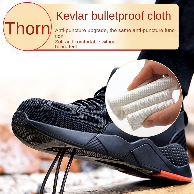 Giày Bảo Hộ Siêu Nhẹ An Toàn Chống Đâm Thủng Chống Đâm Thủng Cỡ 35-450