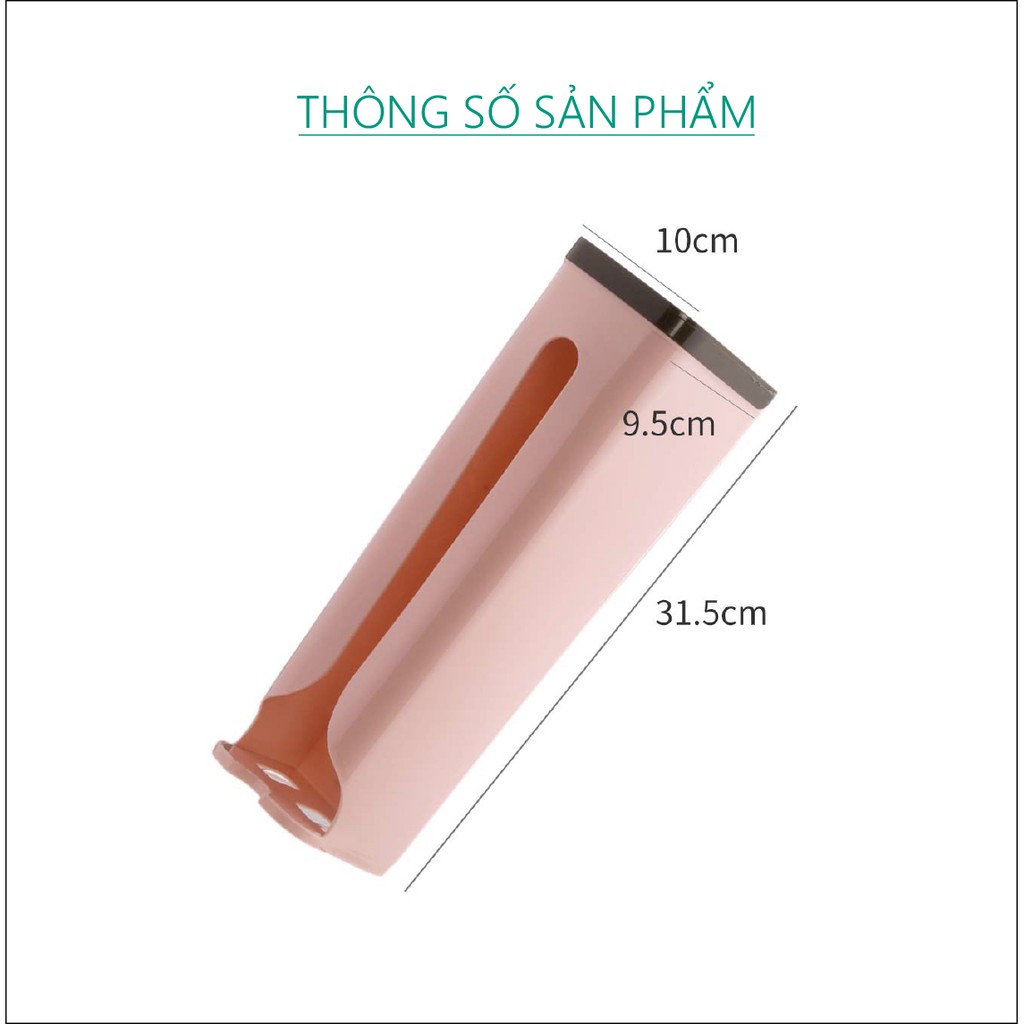 Hộp Đựng Túi Nilong Gia Đình, Bảo Quản Khăn Giấy, Bông Tẩy Trang