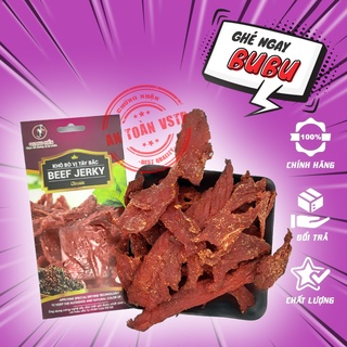 Combo 3 gói Thịt bò khô vị Tây Bắc - Thơm ngon khó cưỡng - Beef Jerky