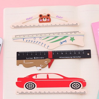 Thước kẻ gỗ siêu đẹp 15cm - siêu bền